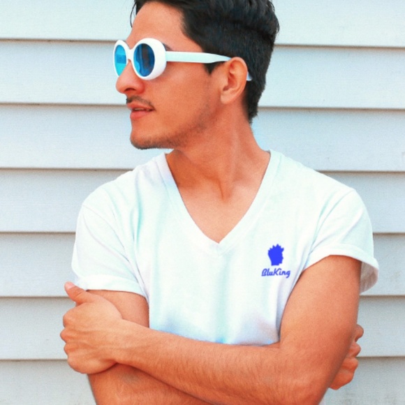 🔥TRENDY🔥⚡️Clout Goggles Oval Sunglasses ⚡️😎🌴☀️ - Picture 2 of 8